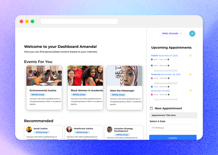 A DEI Consulting Web App