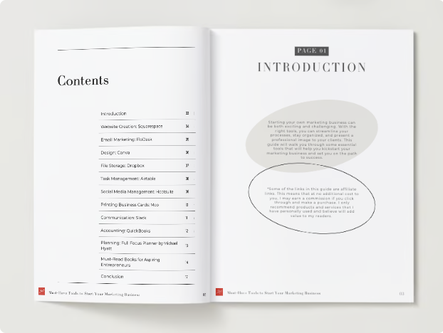 Muse Marketing Editorial Design